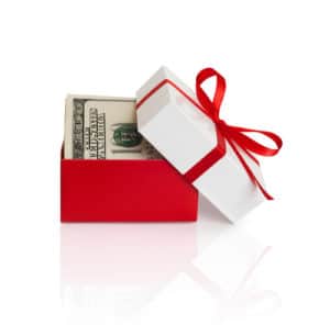 IRS gift of money